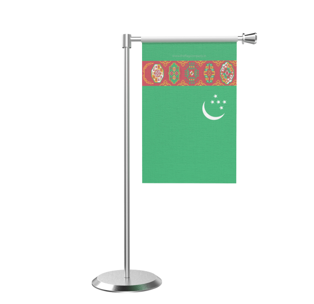Mini Stainless Steel Table Flag Pole
