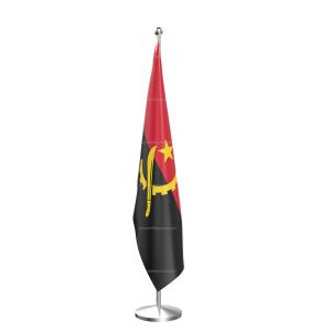 Angola National Flag - Indoor Pole
