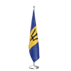 Barbados National Flag - Indoor Pole
