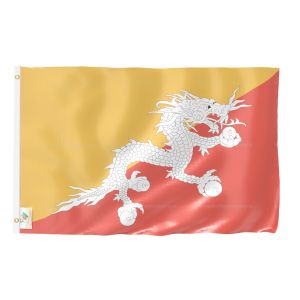Bhutan National Flag - Outdoor Flag 4' X 6'