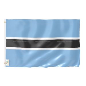 Botswana National Flag - Outdoor Flag 3' X 4.5'