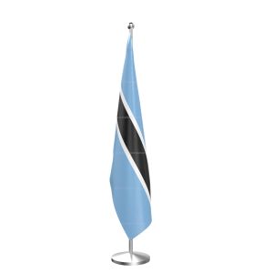 Botswana National Flag - Indoor Pole