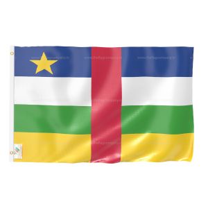 Central African Rep National Flag - Outdoor Flag 2' X 3'