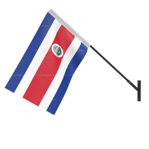 Costa Rica National Flag - Wall Mounted