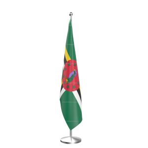 Dominica National Flag - Indoor Pole