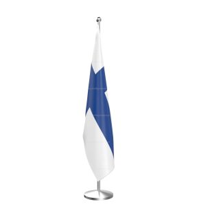 Finland National Flag - Indoor Pole