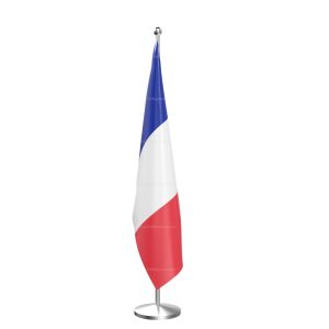 France National Flag - Indoor Pole