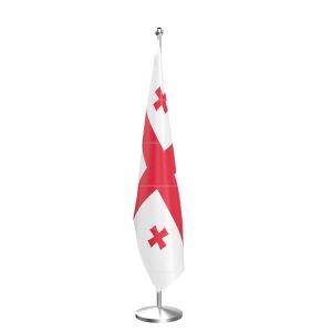 Georgia National Flag - Indoor Pole