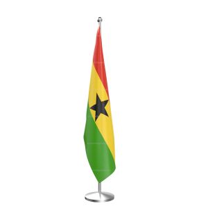 Ghana National Flag - Indoor Pole