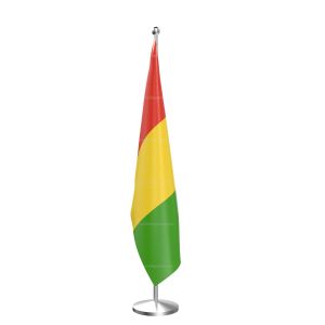 Guinea National Flag - Indoor Pole