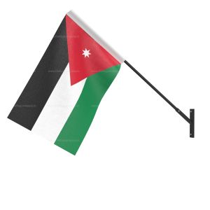 Jordan National Flag - Wall Mounted