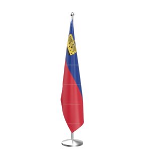 Liechtenstein National Flag - Indoor Pole