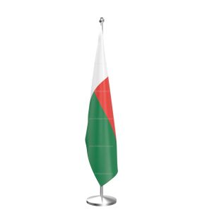 Madagascar National Flag - Indoor Pole