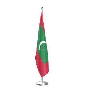 Maldives National Flag - Indoor Pole