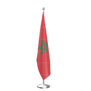 Morocco National Flag - Indoor Pole