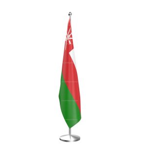Oman National Flag - Indoor Pole