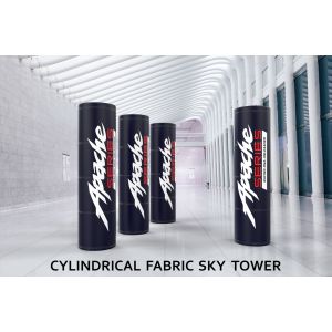 Cylindrical Fabric Tower