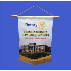 Rotary banner