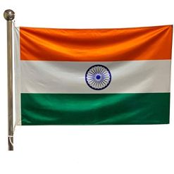 Indian National Flag - Outdoor Flag 4' X6'