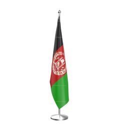 Afghanistan National Flag - Indoor Pole