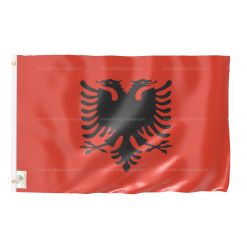 Albania National Flag - Outdoor Flag 2' X 3'