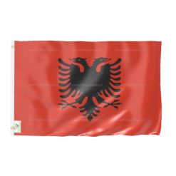 Albania National Flag - Outdoor Flag 3' X 4.5'