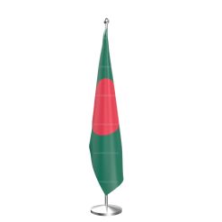 Bangladesh National Flag - Indoor Pole
