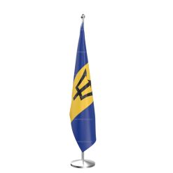 Barbados National Flag - Indoor Pole
