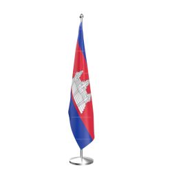 Cambodia National Flag - Indoor Pole