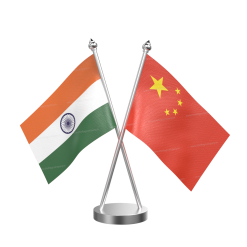China Table Flag With Stainless Steel Base And Pole