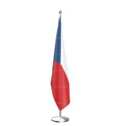 Czech Repub National Flag - Indoor Pole