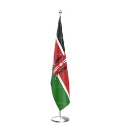 Kenya National Flag - Indoor Pole