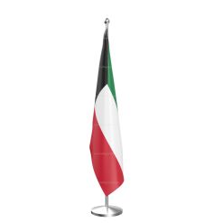 Kuwait National Flag - Indoor Pole