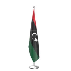 Libya National Flag - Indoor Pole