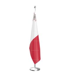 Malta National Flag - Indoor Pole