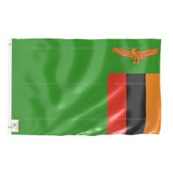 Zambia National Flag - Outdoor Flag 2' X 3'