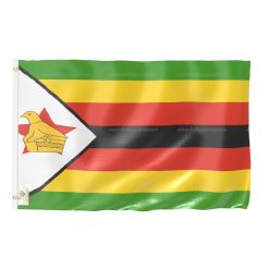 Zimbabwe National Flag - Outdoor Flag 2' X 3'